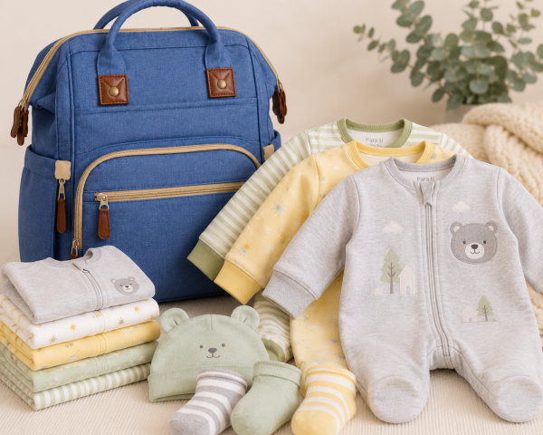 Mochila Pre y Postnatal Esencial – Para Clínicas Hospitales y Recién Nacido