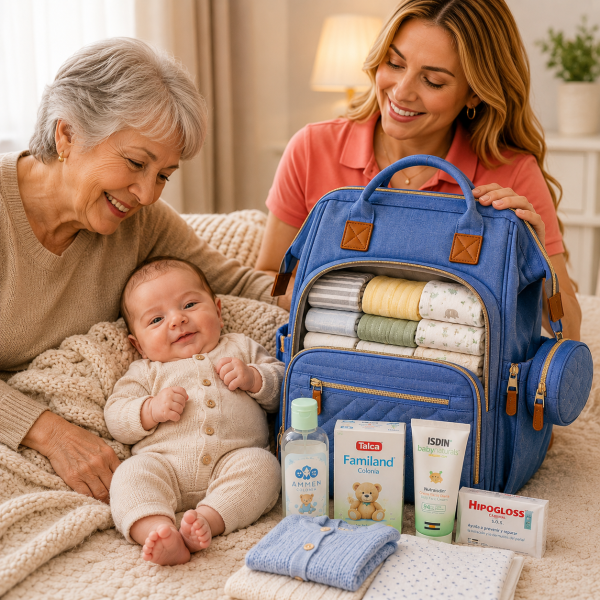 Mochila Pre y Postnatal Esencial – Para Clínicas Hospitales y Recién Nacido