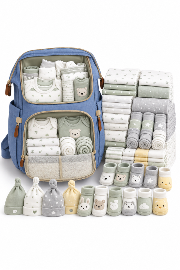 Mochila Pre y Postnatal Premium – Para Clínicas Hospitales y Recién Nacido